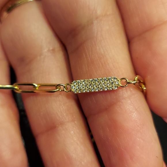 925 brazelet 🤷gold plated - Picture 7 of 8